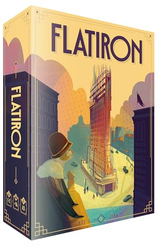Flatiron | Juego de Mesa | A Partir de 12 Años | De 1 a 2 Jugadores | 45 Minutos por Partida | Español e Inglés