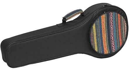 UPKOCH Praktische Mandolinentasche Weicher Innenfütterung aus Nylon mit Dicker Polsterung und Großem Stauraum für Unterwegs