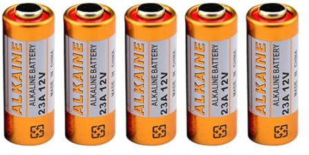 Piles alcalines 12 V A23 haute énergie pour jouet pour télécommandes de sécurité