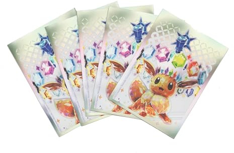 Pokemon - Prismatic Evolution - Eevee Kartenhüllen - 65 Stück