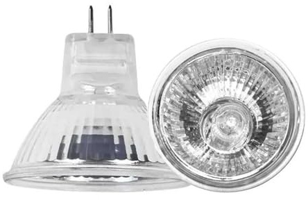 UGEFKMQ Halogen Reflektor Leuchtmittel MR11 6V 10W Niederspannungs-Halogenlampe MR11 5W 6V GU4 Bi-Pin Base Spotlight Dimmbare Warmweiß 1PC 20W