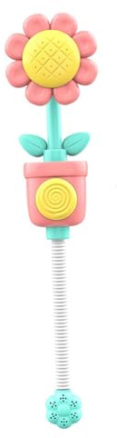 F Fityle Pommeau de douche pour bébé, pommeau de douche manuel, jouet de bain amusant, arroseur de pour enfants de 1 à 5 ans, bain et jeu,