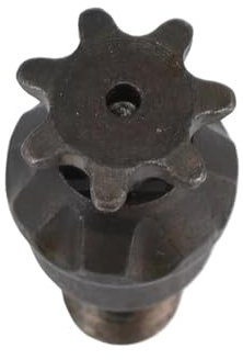DGHBNP Front Rear Sprocket 25H T8F 6/7/8 Tooth Clutch Drum Gear Box Front Pinion Chain Sprocket For 2 Stroke 47cc 49cc Pocket Bike Chain Sprocket(25H-7T)