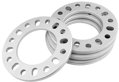 Kit Separadores Aluminio Adaptador Rueda Para Chevy Para Avalanche 2500 (2 Unidades) Espaciadores 12 Mm Para Mayoría Patrones Pernos 8 Birlos PCD 8x6.5 8x165.1 8x170 8x180