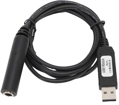 Fabater USB-växlingskabel med 6,5 Mm Ljudjack Stabil Anslutning för DOS, Vista, system