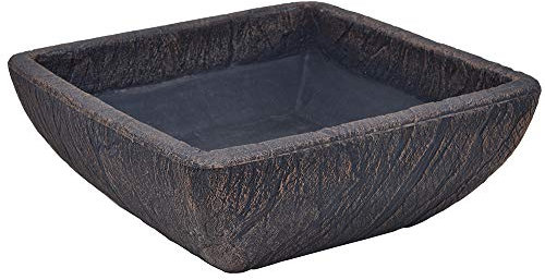 Pflanzschale Ballet, Bronze oder Stein-Optik, Pflanztopf