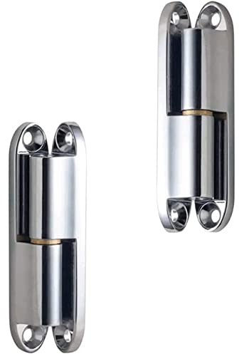 Zhenp 2 Stücke Abnehmbares Scharnier, Kleine Flaggen Scharniere, 13x80mm/0,51x3,15 Zoll, mit Wartungs-Gleitlagertechnik, Stabile Türscharniere, Edelstahlscharnier, Türscharnier aus Holz, für Tür