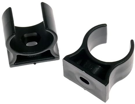 Rohrklemme RKPS 22-F (3 Stück), Ø innen 22-25 mm Rohrclips Rohrhalter Kunststoff