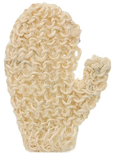 Fituenly Natürliches Peeling Sisal Badehandschuhe Dusche Massage Handschuhe Deeply Clean Schwamm Scrubber Für Bad Dusche Spa
