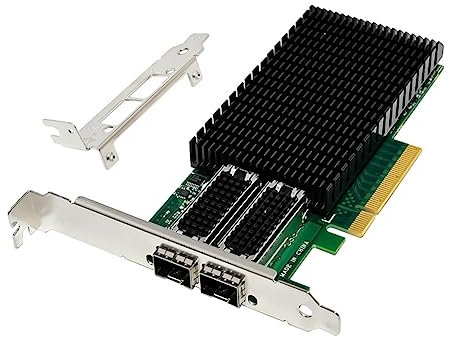 TsoLay Pcie X8 X-4 Dual-Port 25G Sfp28 Tarjeta de red de doble puerto 10G
