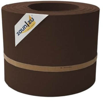zaun|zu® Premium 10x Einzelstreifen 2,55 m: Sichtschutzstreifen PP für Doppelstabmatten UV-beständiger Sichtschutz | Zaunblende Made in Germany