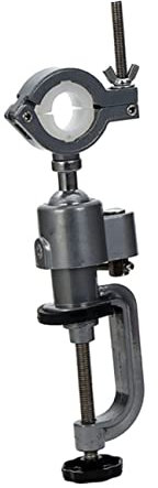jojofuny Universal 360 Degree Rotating Bench Holder Electric Drill Stand Clamp-on Drill Bracket Vise for Workshop and Home Use