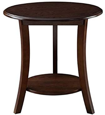 MYVVKIA Beistelltisch Alle Massivholz Rund Sofa Beistelltisch Wohnzimmer Telefontisch Ecke Mehrere Kreative Doppeldeckertisch Kleiner Couchtisch