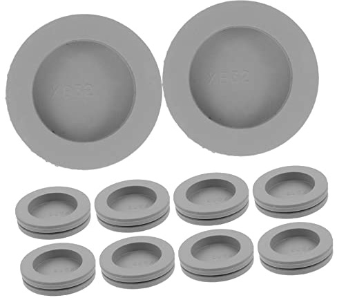 jojofuny Bouchon Évacuation Climatiseur Mobile en Caoutchouc, Lot de 10 Pièces, Diamètre 26mm, Résistant aux Intempéries pour Prévenir les Fuites de Condensation