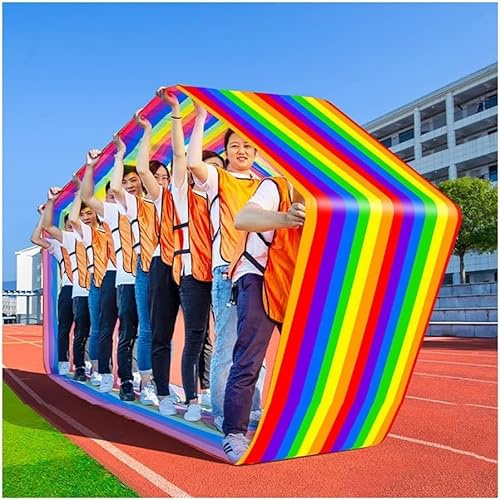 4-20m Outdoor Teamwork Spiel Laufmatte Kinder Erwachsene Teamwork Gruppe Lernen Aktivität Spiel Spielzeug Für 2-18 Personen, Kids-4M