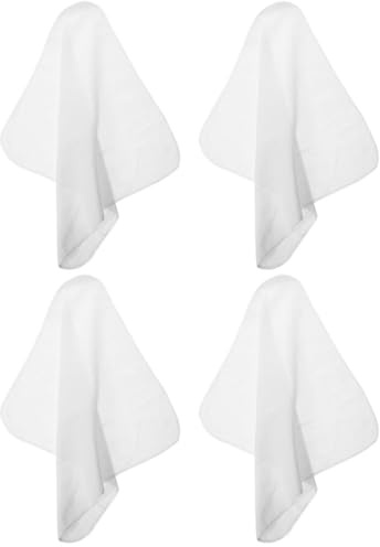 BESPORTBLE Paños de Muselina de Algodón 100% sin Blanquear para Cocina 4 Unidades, Filtro Fino Reutilizable para Queso, Yogur, Té y Jugos, Tela de Repostería Versátil para Colar y Cocinar