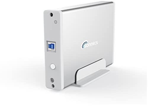 Sonnics 2TB Silver External Hard Drive USB 3.0 Compatible with XBOX ONE / PS4 / Windows PC/Mac (Desktop not Portable)