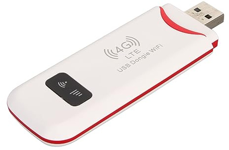 Jectse 4G USB Mobile WiFi, Hochgeschwindigkeits-Multi-Geräte-Tunterstützung, Tragbarer WiFi-Hotspot MIT SIM-Kartensteckplatz, für Telefon-Laptop-TV