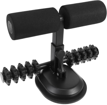 SUPVOX Indoor Sit up Bar with Suction Cups Portable Crunches Aid for Home Fitness Sturdy Abdominal Curl Assist Equipment for Men and Women for Belly Workouts