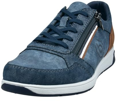 bugatti Klassischer Sneaker Mit Zipp-Element Und Logo an Der Seite BasketHomme