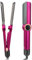 HeBeny Hair Straighteners, 2 in 1 Negative Ions Flat Iron Straighteners, Professional Ceramic Straighteners, for Less Frizz Lock in Moisture & Shine, 110-240V Dual Voltage Flat Iron Hair Styling Tools