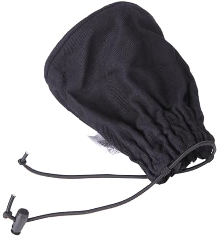 Generisch 1stk Haartrocknertasche Haartrockner-organizer Fön Für Lockiges Haar Haartrockner Für Lockiges Haar Fön Stoffbeutel Windschutz Diffusorbeutel Für Haartrockner Faltbarer Fön Black