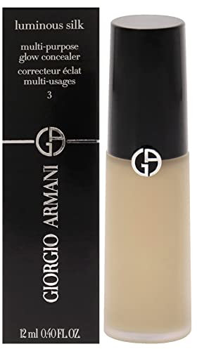 Giorgio Armani Luminous Silk Multi-Purpose Glow Concealer, 3, 12 Ml