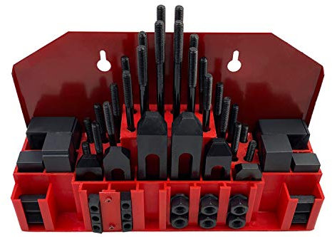 PAULIMOT Spannpratzen-Set 58-teilig M8 / 10 mm im Wandhalter