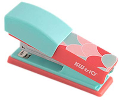 Onsinic Stapling Machine Cartoon Manual Staplers Mini Desk Decoration Tool for Children Office School Supplies
