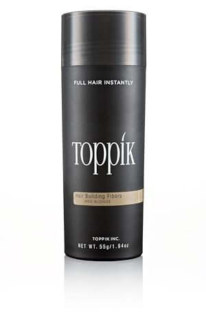 TOPPIK 55g Haarfasern Haarverdichter Streuhaar Schütthaar Mittelblond