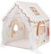 Kids Play Tent,Large Playhouse for Kids Toddler Indoor Outdoor,Princess Tent with Windows,Gift for Boys Girls Children-Boho Rainbow