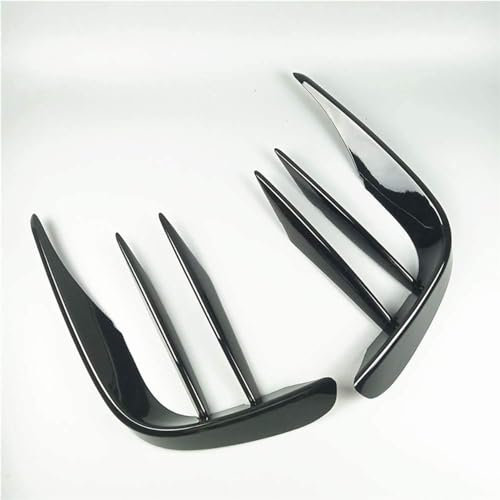 TIUEO Auto Frontspoiler Lippe Frontstoßstange Spoiler für Audi A4 B8 B9 Z4 E89 Gt 86 BRZ 3 Series E90 E92 F30 F80 M3 F10 M5 Frontlippe Diffusor Frontstoßstangensplitter Air Knife Body Kit Zubehör