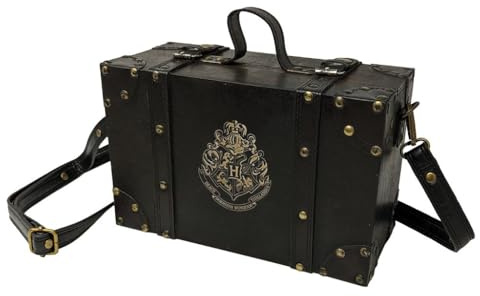 Pyramid International Harry Potter Hogwarts Crest Premium Gift Set – All-Houses Collection with Keyring, Pen, Insulated Bottle, A5 Notebook & Postcard Set for Potter Fans, Black