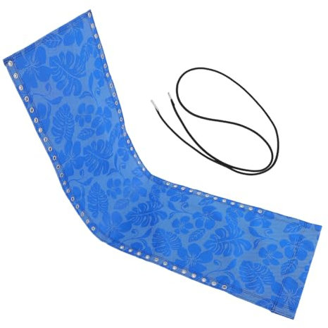 BESPORTBLE 1 Satz Liegestuhl Klapphocker Gurtband Für Liegestühle Lounge-liegetuch Strand-seilstuhl-ersatzsegeltuch Boden Stuhl Lounge-Sessel Ersatzverstärktes Tuch Strandliege Stoff Blue