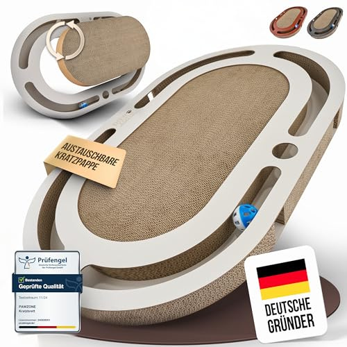 PAWZONE Kratzbrett 72x45cm Kratzpappe austauschbar & wendbar