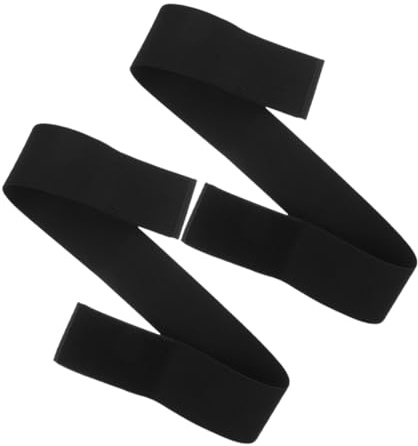 LIFKOME Cintura Elastica da Donna 2 Pezzi senza Fibbia Confortevole e Sicura Decorazione a Fiocco, Versatile per Abbinare Qualsiasi Outfit, Taglia 75-85cm