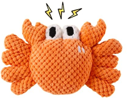 Tuggleksak För Hundar | Kräftdesign Beteendefrämjande ktivitet - Utmanande Hundtugg leksak - För, Apport, Och Present Till Födelsedag, Jul Och Halloween