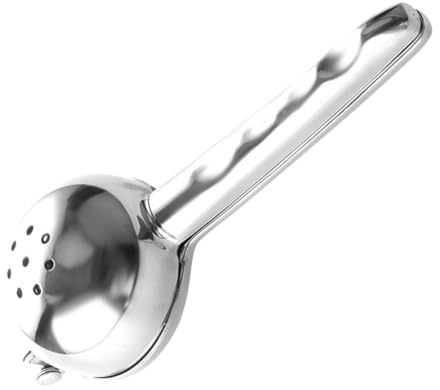 HOMSFOU Presse-agrumes Manuel en Acier Inoxydable, Grosse Taille, Presse-fruits pour Citrons et Oranges, Extracteur de Jus Facile à Utiliser, Ustensile Cuisine Pratique pour Usage