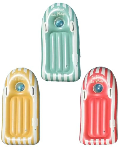 Aufblasbares Surfbrett – tragbares Bodyboard, Schwimmwasserspielzeug mit Griffen, PVC-Schwimmer | Surfen, Skaten, Schnorcheln, Sportspiel, Sea Lake Training, Partyspaß, Outdoor-Freizeitausrüstung