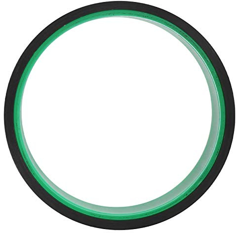 Domary Cykeldäckliner Ultralätt Slitstark PET-däckskyddstejp Stark Vidhäftning Tätande Ekerhål för Slanglösa Cykeldäck Svart 10m Längd 20mm Bredd 0,1mm Tjocklek