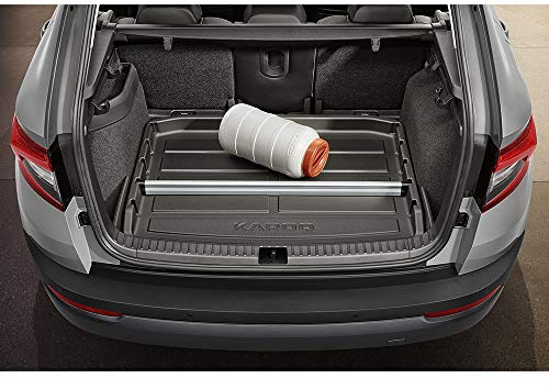 Skoda 57A061162 Kofferraumwanne Gepäckraumwanne, mit Karoq Schriftzug