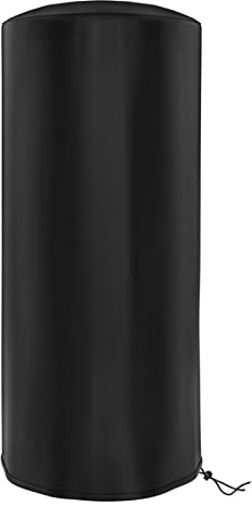 Tonhui Patio Heater Cover for Enders Polo 2.0 Heater 210D Oxford Waterproof, Outdoor Boxing Bag, Punch Bag Cover Waterproof, Black Protector Round 50 x 50 x 120 cm
