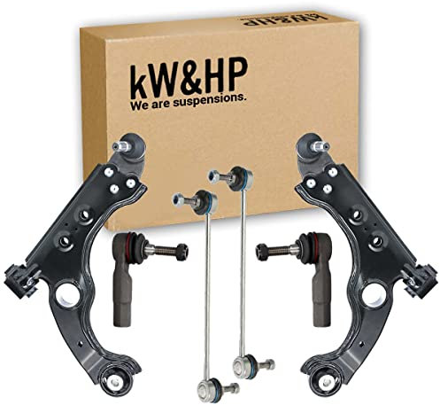 KIT 6PZ BRACCI BRACCETTI OSCILLANTI BIELLETTE E TESTINE STERZO ANTERIORI DX/SX PER ALFA GIULIETTA (940)