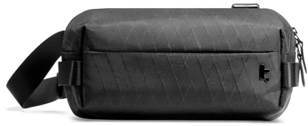 tomtoc X-Pac slingväska för män och kvinnor, 3L crossbody edc axelväska bröstväska för nya Switch 2 (2025) samt iPad mini, res- och vardagsväska