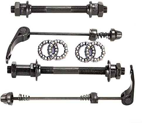 Fahrrad-Achse, Schnellspanner, , Mountainbike, Vorderachse, Werkzeug-Set, Fahrrad-Achse, vorne und hinten, mit 25 mm (1/4) Nabenlager für Mountain