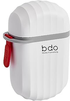 Rhys Portatile Portasapone da Viaggio,Plastica Sapone Scatola Organizzatore,Scatola per Sapone Sigillata,Impermeabile e Antigoccia,per Bagno,Viaggi,Campeggio,Bianco Classico