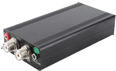 ATU-130 Automatischer Antennentuner 1,8–50 MHz 200W Aluminiumlegierungsgehäuse Miniatur-Kurzwellen-Automatikantennentuner für Zuhause
