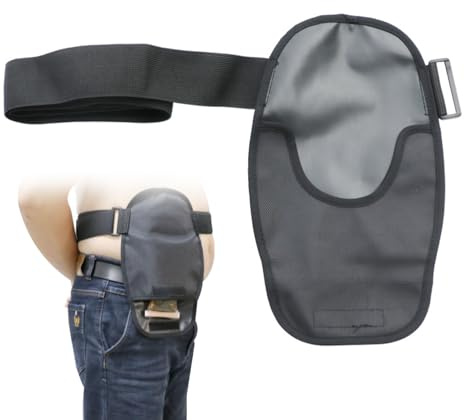 Pineeseatile Ostomy Bag Covers 31x18.5cm Bolsa de ostomía de colostomía Impermeable con Correa elástica Ajustable Bolsa de ostomía para colostomía ileostomía urostomía Soportes Lumbar