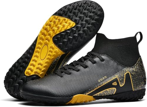 Kmrlofiy Crampon fotboll herr fotbollsskor professionella halkfria friidrott träning crampon fotboll sport herr, Ag M3, 40 EU