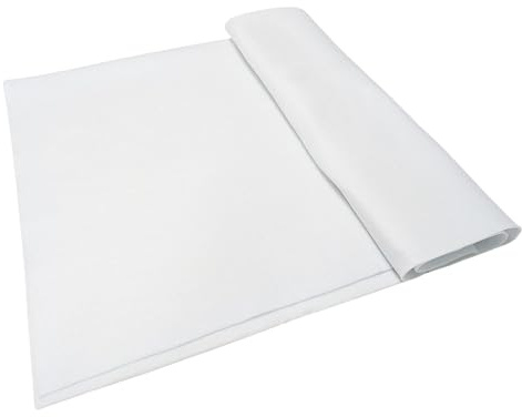 Jtnohx Weiß Filz Filzstoff zum Basteln Stoffbahnen Filz Meterware 91x225CM | Weiche Filzplatten für Kunst und Nähprojekte 1.4mm dick Flexibel